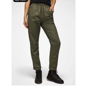 Prana Olive Green Jogger Pants SM